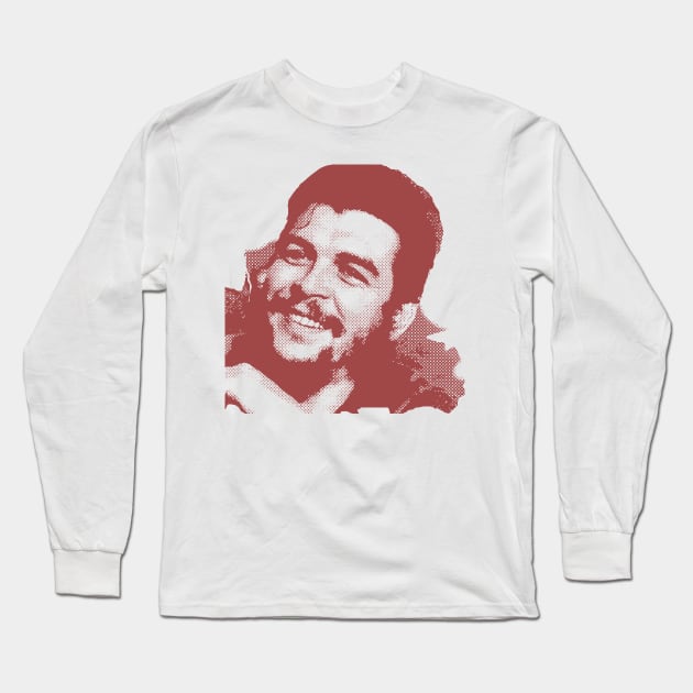 Che Guevara Long Sleeve T-Shirt by Mananya